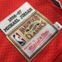 Men's Chicago Bulls Michael Jordan #23 Throwback Mitchell & Ness Red 1996-97 Hardwood Classics Player Jersey