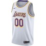 Los Angeles Lakers Nike Youth Swingman Custom Jersey White - Association Edition