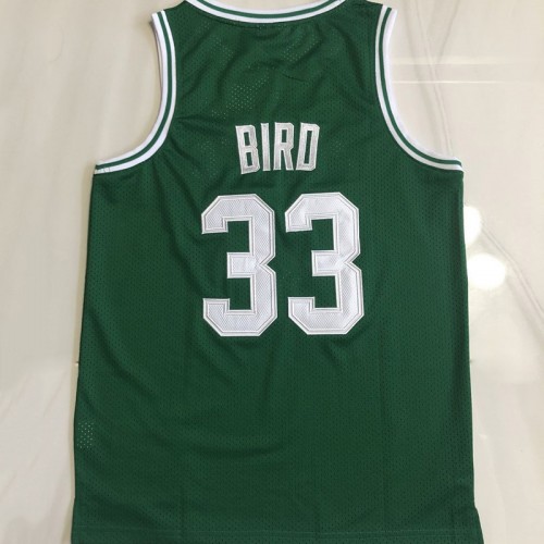 Larry Bird Boston Celtics Throwback Mitchell & Ness 1985-86 Hardwood Classics Jersey - Kelly Green