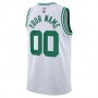 Boston Celtics Nike Youth Swingman Custom Jersey White - Association Edition
