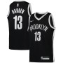 James Harden Brooklyn Nets Nike Youth 2021/22 Diamond Swingman Jersey - Icon Edition - Black