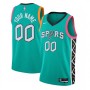 San Antonio Spurs Nike Youth Swingman Custom Jersey City Edition – Turquoise