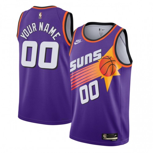 Phoenix Suns Nike Youth Custom Swingman Jersey - Classic Edition - Purple