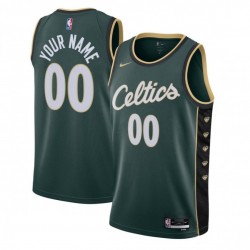 Boston Celtics Nike Youth Swingman Custom Jersey - City Edition - Kelly Green Boston Celtics Nike Youth Swingman Custom Jersey - City Edition - Kelly Green