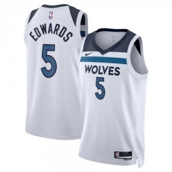 Minnesota Timberwolves Nike Association Edition Swingman Jersey - White - Anthony Edwards - Unisex Minnesota Timberwolves Nike Association Edition Swingman Jersey - White - Anthony Edwards - Unisex