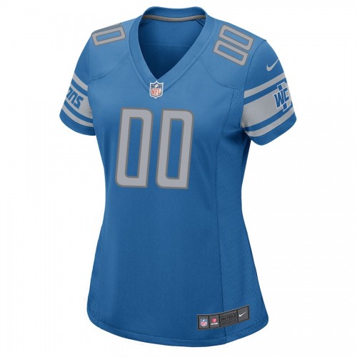 Detroit Lions Nike Women's Custom Game Jersey - Blue