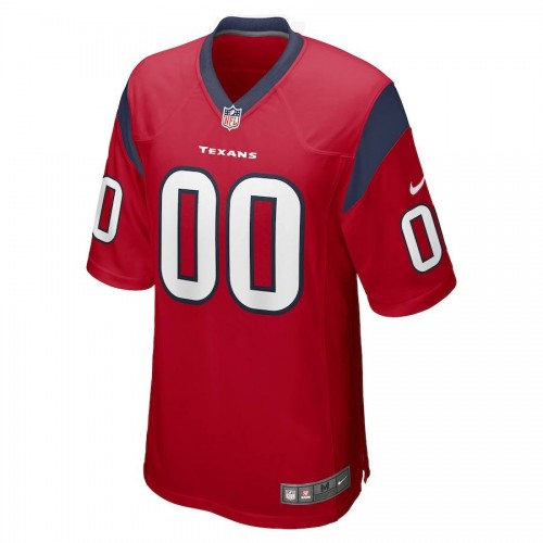 Houston Texans Nike Custom Alternate Game Jersey - Red