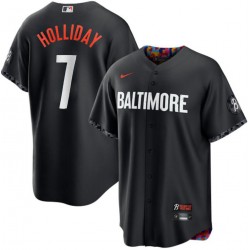 Jackson Holliday Baltimore Orioles Nike 2023 City Connect Replica Player Jersey - Black Jackson Holliday Baltimore Orioles Nike 2023 City Connect Replica Player Jersey - Black