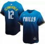 Kyle Schwarber Philadelphia Phillies Nike 2024 City Connect Limited Player Jersey - Blue