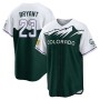 Kris Bryant Colorado Rockies Nike Youth 2022 City Connect Replica Player Jersey - Green