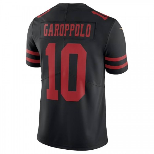 Jimmy Garoppolo San Francisco 49ers Nike Vapor Limited Jersey - Black