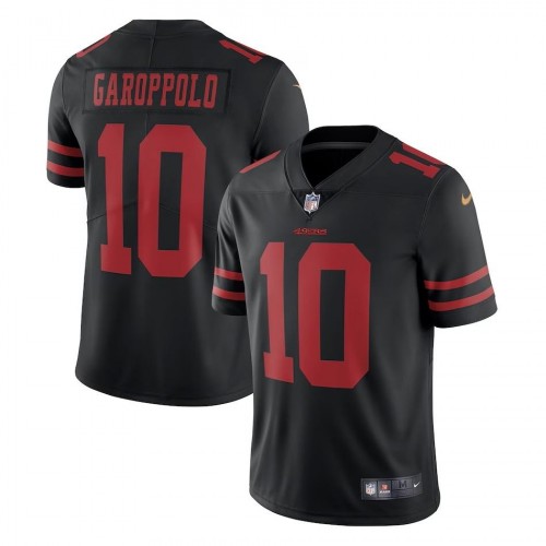 Jimmy Garoppolo San Francisco 49ers Nike Vapor Limited Jersey - Black