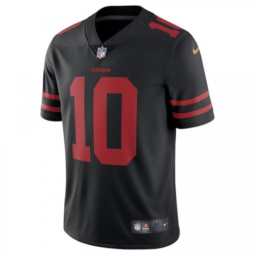 Jimmy Garoppolo San Francisco 49ers Nike Vapor Limited Jersey - Black