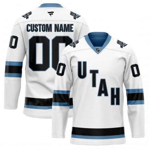 Utah Hockey Club 2024 Fanatics Away Custom Jersey - White