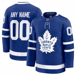 Toronto Maple Leafs Home Premium Custom Jersey - Blue