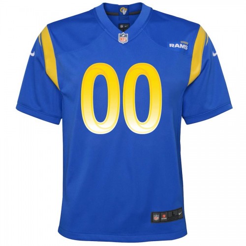 Los Angeles Rams Nike Youth Custom Game Jersey - Royal