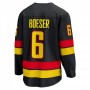 Vancouver Canucks Brock Boeser #6 Fanatics Black Alternate Premium Jersey