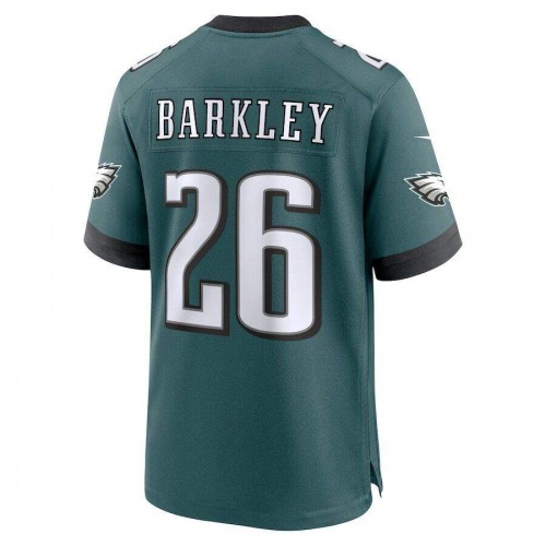 Saquon Barkley Philadelphia Eagles Nike Youth Jersey - Midnight Green