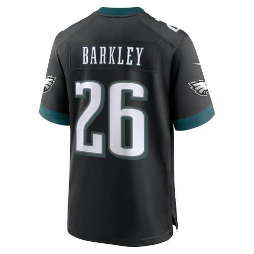 Saquon Barkley Philadelphia Eagles Nike Vapor Limited Jersey - Black