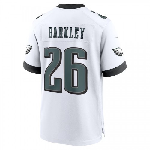 Saquon Barkley Philadelphia Eagles Nike Vapor Limited Jersey - White