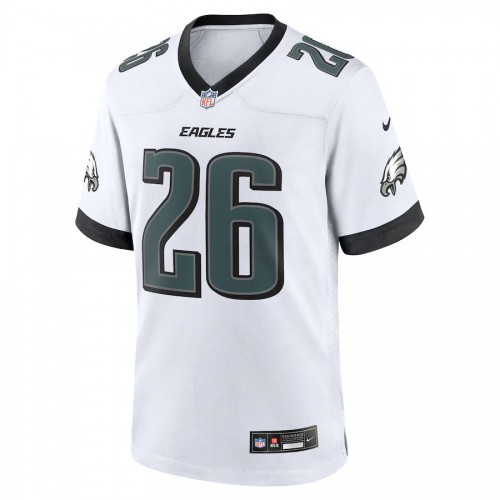 Saquon Barkley Philadelphia Eagles Nike Vapor Limited Jersey - White