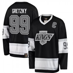 Wayne Gretzky Los Angeles Kings Premier Breakaway Retired Player Jersey - Black