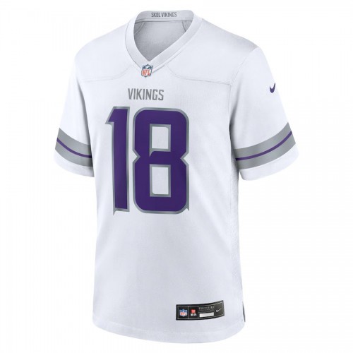 Justin Jefferson Minnesota Vikings Nike Alternate Vapor F.U.S.E. Retired Player Limited Jersey - White