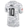 Tyreek Hill Miami Dolphins Nike 2024 Salute to Service Limited Jersey - Arctic Camo