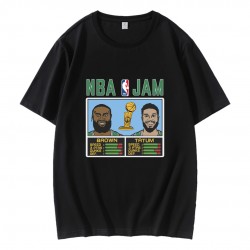 NBA Jam Brown And Tatum NBA Finals T-Shirt