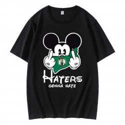 NBA Boston Celtics Haters Gonna Hate Mickey Mouse T-Shirt