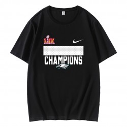 LIX Super Bowl Champions Philadelphia Football Eagles Logo T-Shirt LIX Super Bowl Champions Philadelphia Football Eagles Logo T-Shirt