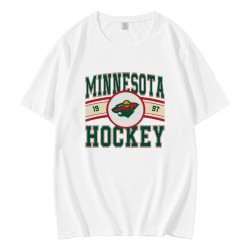 Vintage Minnesota Wild Hockey Logo 1997 T-Shirt Vintage Minnesota Wild Hockey Logo 1997 T-Shirt