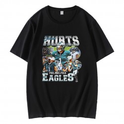 Vintage 90s Jalen Hurts Philadelphia Eagles Super Bowl Champions T-Shirt Vintage 90s Jalen Hurts Philadelphia Eagles Super Bowl Champions T-Shirt