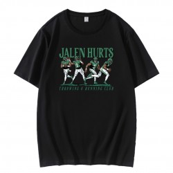 Jalen Hurts Throwing And Running Club T-Shirt Jalen Hurts Throwing And Running Club T-Shirt