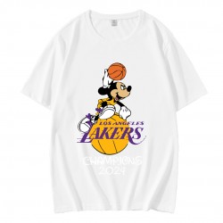 Mickey Mouse Los Angeles Lakers Champions 2024 T-Shirt