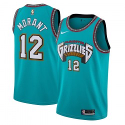 Men's Memphis Grizzlies Ja Morant Nike Green 2019/20 Hardwood Classics Swingman Player Jersey Men's Memphis Grizzlies Ja Morant Nike Green 2019/20 Hardwood Classics Swingman Player Jersey