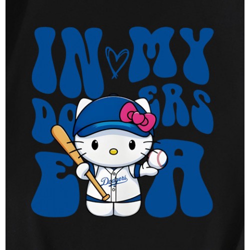 Hello Kitty In My Dodgers Era T-Shirt Hello Kitty In My Dodgers Era T-Shirt