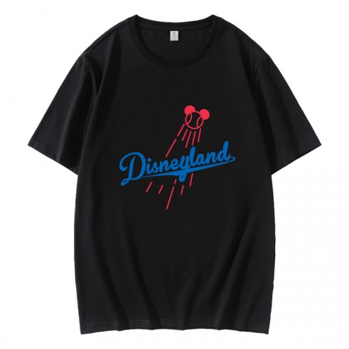 Disneyland LA Dodgers Mickey Mouse Baseball T-Shirt Disneyland LA Dodgers Mickey Mouse Baseball T-Shirt