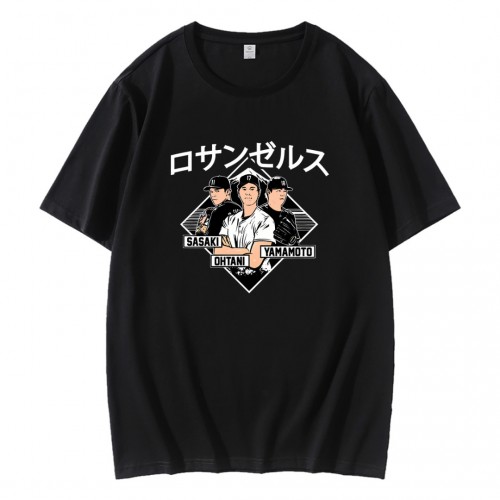 Los Angeles Dodgers Ohtani Yamamoto Sasaki T-Shirt Los Angeles Dodgers Ohtani Yamamoto Sasaki T-Shirt