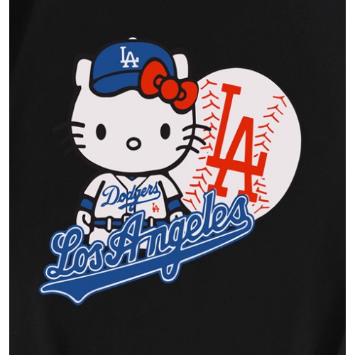 Funny Hello Kitty LA Dodgers Baseball T-Shirt Funny Hello Kitty LA Dodgers Baseball T-Shirt