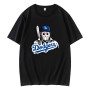 Jason Voorhees LA Dodgers Baseball T-Shirt Jason Voorhees LA Dodgers Baseball T-Shirt