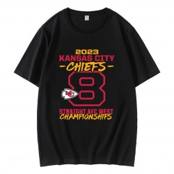 Kansas City Chiefs 8 Straight AFC West Championships T-Shirt