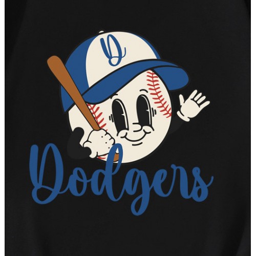 Los Angeles Dodgers Baseball Face T-Shirt Los Angeles Dodgers Baseball Face T-Shirt