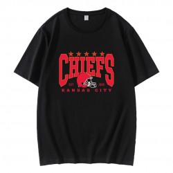 Kansas City Chiefs 1960 Helmet Stars T-Shirt