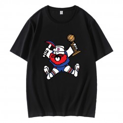 Denver Maxie Miner Holding Championship Trophy T-Shirt