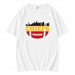 NFL Chiefs Football Skyline T-Shirt NFL Chiefs Football Skyline T-Shirt