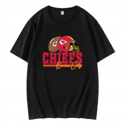 Kansas City Chiefs Football Helmet T-Shirt