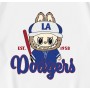 Labubu Dodgers Baseball LA EST 1958 T-Shirt Labubu Dodgers Baseball LA EST 1958 T-Shirt