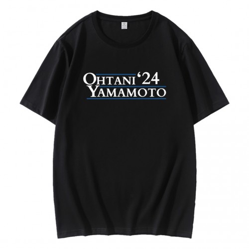 Ohtani Yamamoto 24 MLB Dodgers Player T-Shirt Ohtani Yamamoto 24 MLB Dodgers Player T-Shirt
