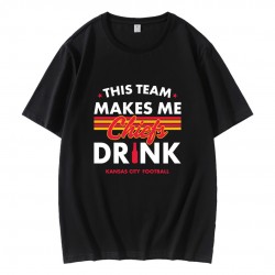 Kansas City Chiefs This Team Makes Me Drink T-Shirt